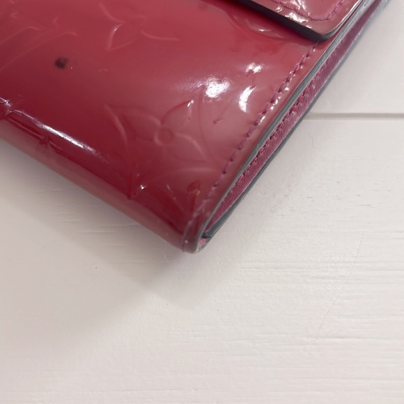 Louis Vuitton Monogram Vernis Porte Feuille Sarah Long Bifold Snap Wallet - Picture 6 of 17